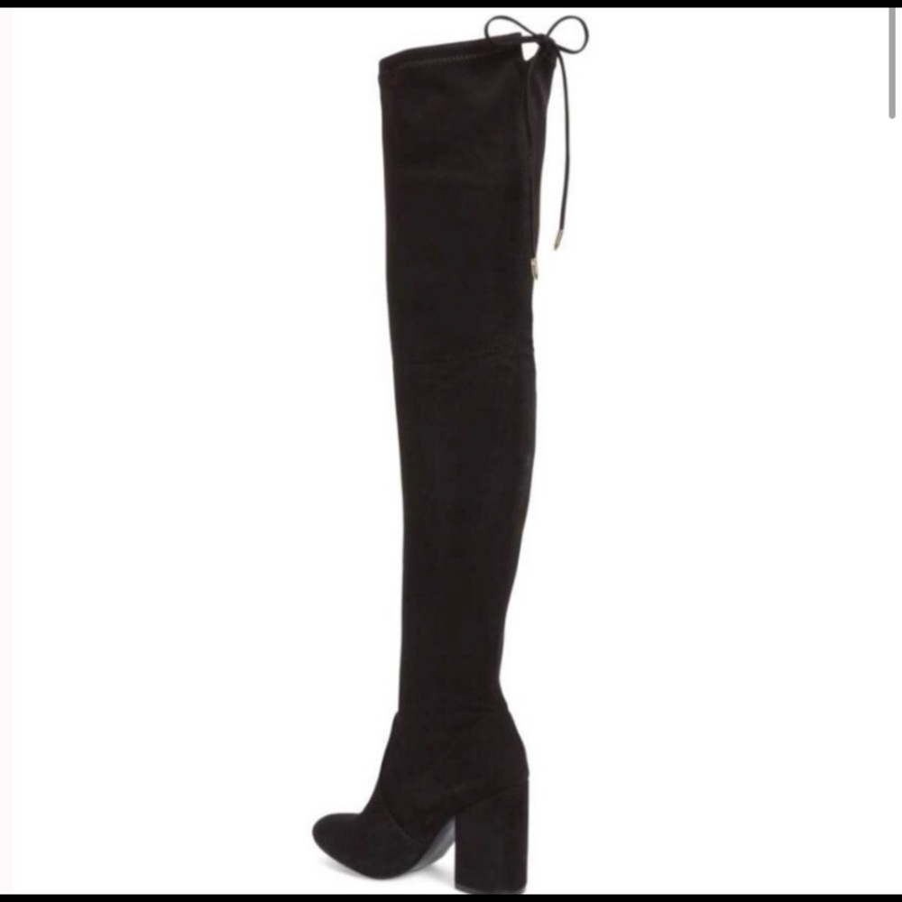 Steve Madden Suede Over the Knee Boots - Size 10